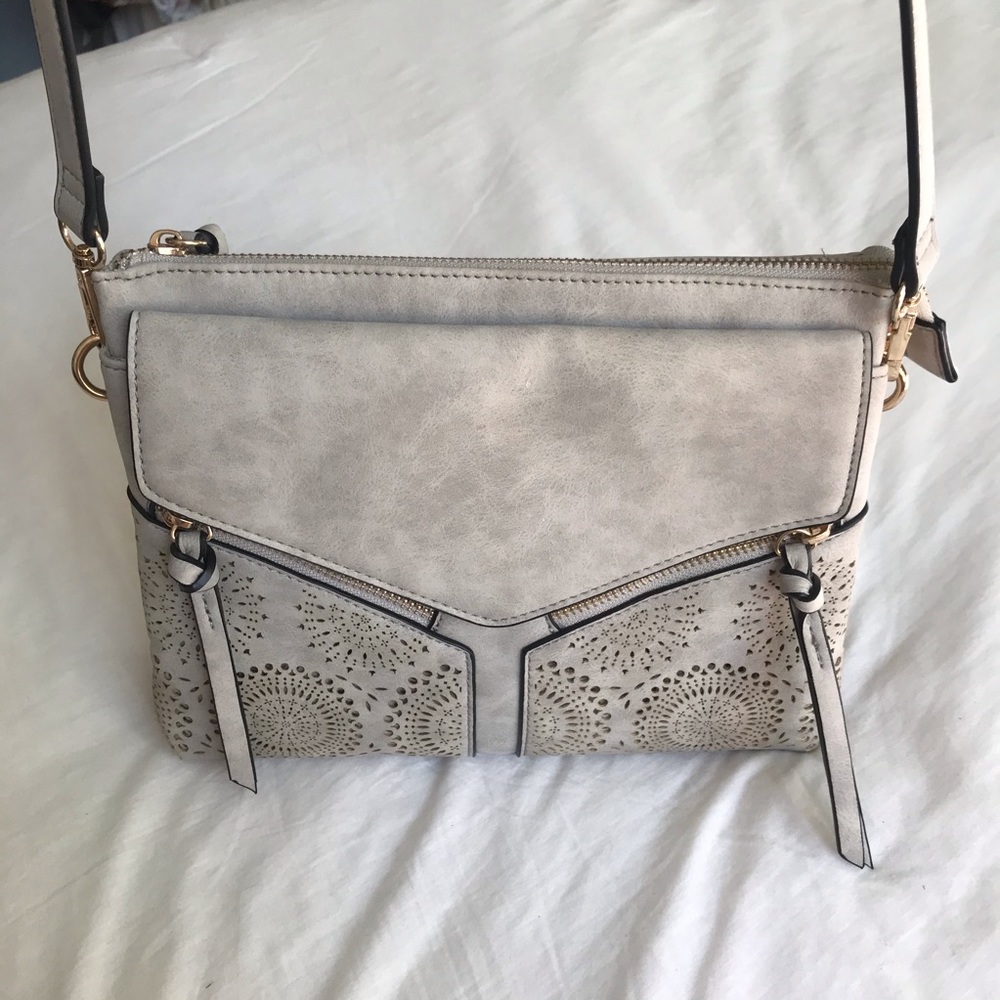 Printed crossbody